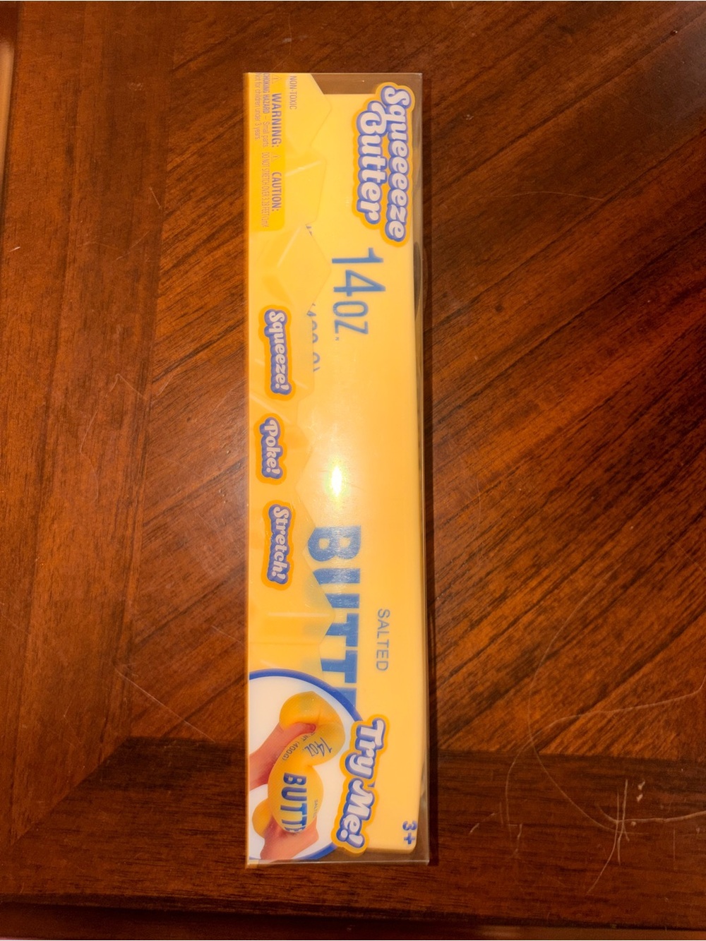 Squeeze Butter 14oz Novelty Toy - Yellow